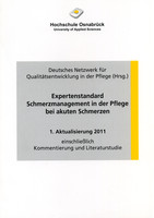 Hochschule Osnabrück Expertenstandard Schmerzmanagement in der Pflege bei akuten Schmerzen