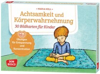Achtsamkeit und K&ouml;rperwahrnehmung. 30 Bildkarten f&uuml;r Kinder