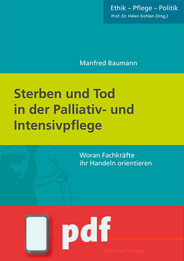 Sterben und Tod in der Palliativ- und Intensivpflege (Ebook/PDF)