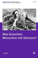 Lambertus-Verlag Archiv für Wissenschaft und Praxis der sozialen Arbeit 01/2015