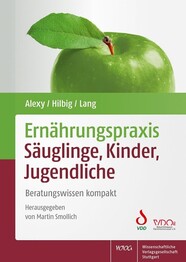 Ern&auml;hrungspraxis S&auml;uglinge, Kinder, Jugendliche
