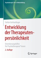 Springer Entwicklung der Therapeutenpersönlichkeit