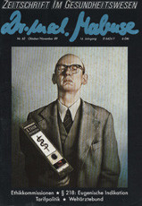 Dr. med. Mabuse Nr. 62 (5/1989)