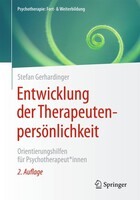 Springer-Verlag GmbH Entwicklung der Therapeutenpersönlichkeit