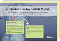 Bibliomed- Med. Verlagsge Lernkarten Grundwortschatz Medizin - 324 Karteikarten zum Einstieg in die medizinische Fachsprache: Fachbegriffe, Fremdwörter & Terminologie