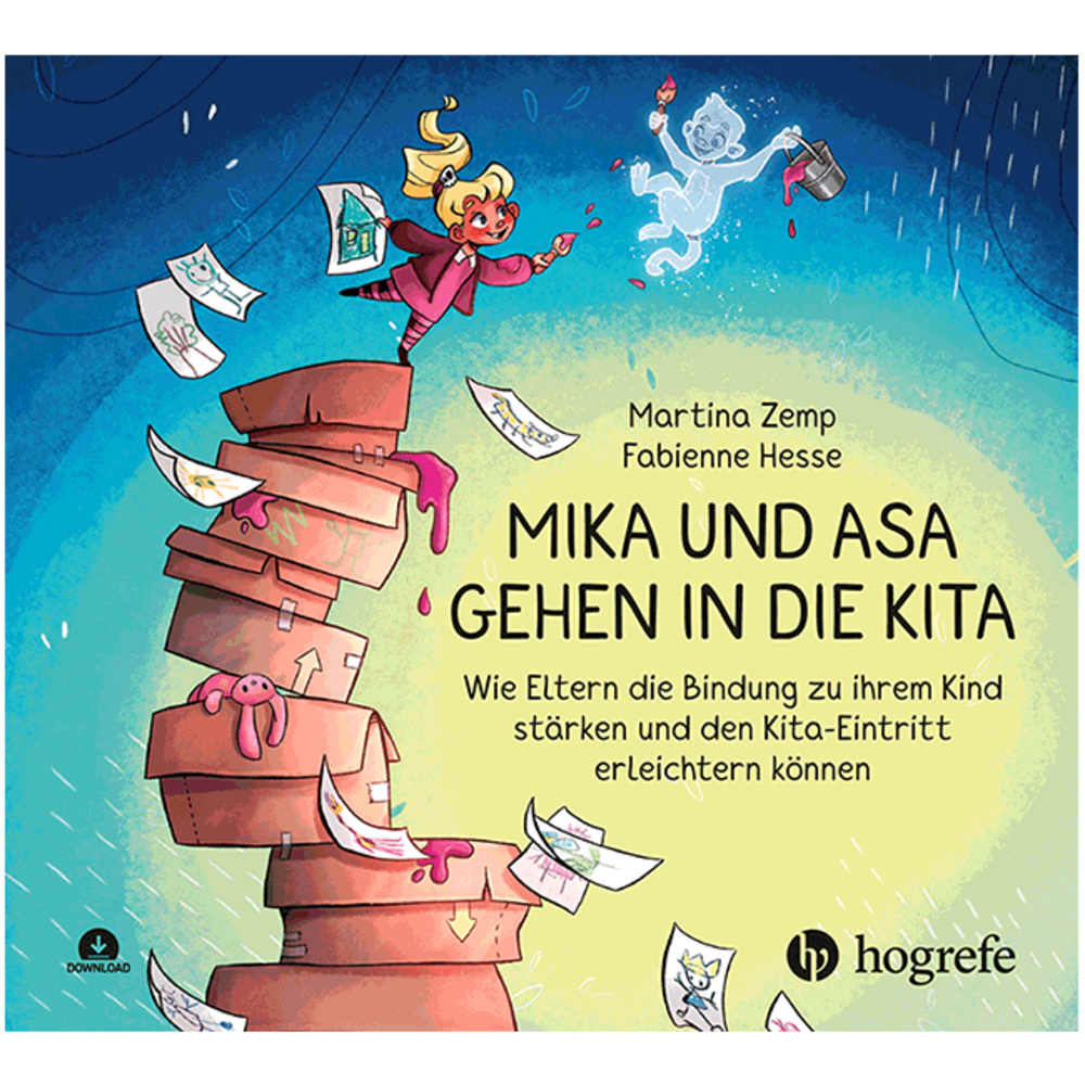 Mika und Asa gehen in die Kita
