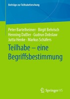 Springer Fachmedien Wiesbaden Teilhabe – eine Begriffsbestimmung