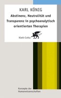 Klett-Cotta Verlag Abstinenz, Neutralität und Transparenz