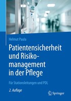 Springer-Verlag GmbH Patientensicherheit und Risikomanagement in der Pflege