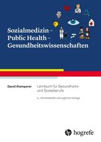 Hogrefe AG Sozialmedizin - Public Health - Gesundheitswissenschaften