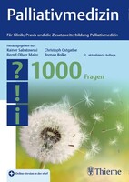 Georg Thieme Verlag Palliativmedizin - 1000 Fragen