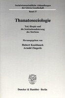Duncker & Humblot GmbH Thanatosoziologie
