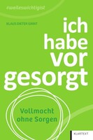 Klartext Verlag ich habe vorgesorgt