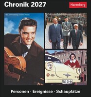 Harenberg Chronik Tagesabreißkalender 2027 - Kulturkalender - Personen, Ereignisse, Schauplätze
