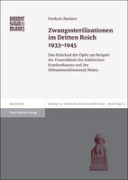 Steiner Franz Verlag Zwangssterilisationen im Dritten Reich 1933-1945