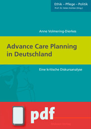Advance Care Planning in Deutschland (E-Book/PDF)