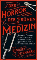 Suhrkamp Verlag Der Horror der frühen Medizin