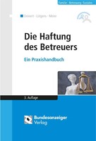 Reguvis Fachmedien GmbH Die Haftung des Betreuers