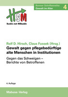 Mabuse Gewalt gegen pflegebedürftige alte Menschen in Institutionen