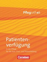 Cornelsen Verlag GmbH Patientenverfügung in der Pflege