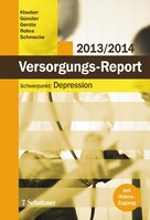 Schattauer GmbH Versorgungs-Report 2013