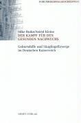 Ardey-Verlag GmbH Der Kampf für den gesunden Nachwuchs