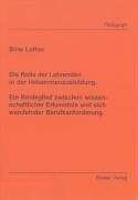 Shaker Verlag Die Rolle der Lehrenden in der Hebammenausbildung