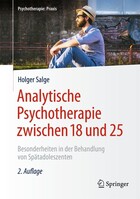 Springer Analytische Psychotherapie zwischen 18 und 25