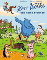 Blue Cat Print Herr Wolke und seine Freunde
