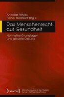 Transcript Verlag Das Menschenrecht auf Gesundheit