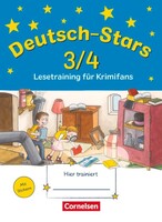 Oldenbourg Schulbuchverl. Deutsch-Stars 3/4. Lesetraining für Krimifans