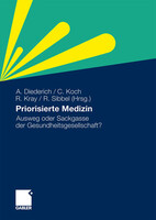 Gabler, Betriebswirt.-Vlg Priorisierte Medizin - Ausweg oder Sackgasse?