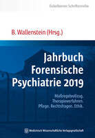MWV Medizinisch Wiss. Ver Jahrbuch Forensische Psychiatrie 2019