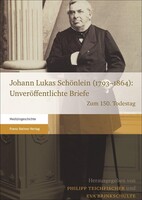 Steiner Franz Verlag Johann Lukas Schönlein (1793-1864): Unveröffentlichte Briefe