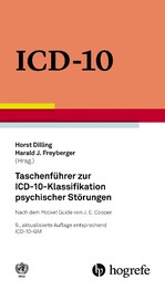 Taschenf&uuml;hrer zur ICD-10-Klassifikation psychischer St&ouml;rungen