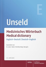 Medizinisches Wörterbuch , Medical dictionary