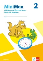 Klett Ernst /Schulbuch MiniMax 2. Größen und Sachrechnen - Verbrauchsmaterial mit Medien Klasse 2