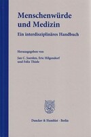 Duncker & Humblot GmbH Menschenwürde und Medizin