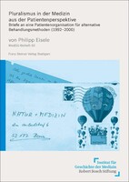 Steiner Franz Verlag Pluralismus in der Medizin aus der Patientenperspektive