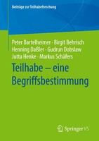 Springer Fachmedien Wiesbaden Teilhabe – eine Begriffsbestimmung