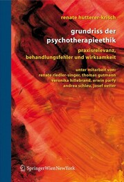 Grundriss der Psychotherapieethik