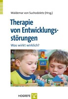 Hogrefe Verlag GmbH + Co. Therapie von Entwicklungsstörungen