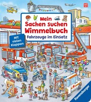 Ravensburger Verlag Mein Sachen suchen Wimmelbuch: Fahrzeuge im Einsatz