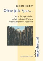 PSYCHOSOZIAL-VERLAG Ohne jede Spur ...
