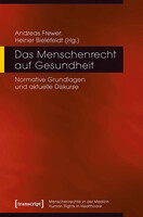 Transcript Verlag Das Menschenrecht auf Gesundheit