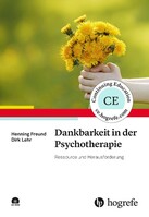 Hogrefe Verlag GmbH + Co. Dankbarkeit in der Psychotherapie