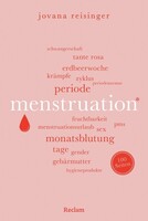 Reclam Philipp Jun. Menstruation. 100 Seiten