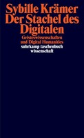 Suhrkamp Verlag Der Stachel des Digitalen