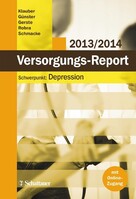 Schattauer GmbH Versorungs-Report 2013/2014
