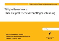 Schlütersche Verlag Tätigkeitsnachweis über die praktische Altenpflegeausbildung